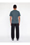 Charcoal Jjcleveland Solid Patchwork Crew Neck T-Shirt - 4