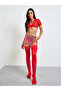 6-Piece Plaid Crop Top And Skirt Lingerie Set - 2