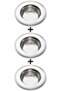 3 Pieces Large Size Stainless Steel Sink Strainer 11.5 cm Mit1358 - 2