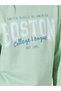 Girls Green Graphic Print Sweatshirt And Pintuck Detail Joggers Set - 3