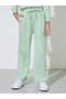 Girls Green Graphic Print Sweatshirt And Pintuck Detail Joggers Set - 5