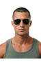 Gold Aviator Sunglasses - 5