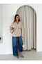 Tied Drawstring Double-Breasted Trench Coat - 7