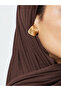 Coffee Brown Solid Hijab - 2