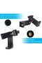 حامل هاتف ذكي فاخر، حامل ثلاثي القوائم عمودي وأفقي، حامل قابل للدوران مع محول - 5