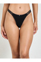 Solid Texture Padded Non Wired Regular Bra And Thong Lingerie Set - 4