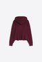 Peplum kapüşonlu sweatshirt - 2