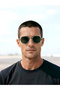 Silver Hexagonal Sunglasses - 6