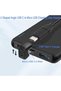 محول بيانات USB C الى مايكرو بزاوية على شكل حرف U للشحن ونقل البيانات، موصل USB C انثى الى مايكرو US - 2