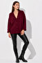 Women's V-Neck Buttoned Knitwear Cardigan - 4
