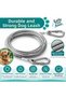 Sn-38107 5 Meters Steel Dog Tie Out Rope with Locking Carabiner Pvc Coated - 2