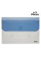 Tiered File Folder with 4 Pockets A4 Blue X 3 Pieces