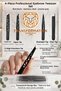Professional Eyebrow Tweezers Set of 4 Stainless Steel Ingrown Eyelash Nose Hair Removal Tweezers Hair Removal Set 723647 - 3