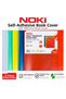 2 Packages of Ready-To-Use Adhesive Colored Book Covers, 10 Pieces - 4