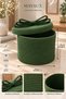 Christmas Wicker Rope Decorative 20X26 Lid Wicker Rope Basket Weave Rope Basket Organizer Storage Box Home Office Kitchen Bathroom Bedroom Multipurpose - 5