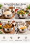 24 cm Stainless Steel Kitchen Bowl – Multi-Purpose for Mixing and Preparation - 3