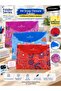 A4 Snap Fastener File Set of 3 – Butterfly, Sea and Anchor Patterned Student Document Folder - 2
