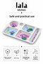 Kral Şakir Licensed Children's Plate with Compartments 29 X 18 cm – Melamine Food, Breakfast and Dinner Plate - 3