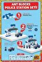 45-Piece Police Building Blocks Set - Educational Intelligence Development Supportive Lego Block Toy Set - 3