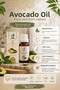 Avocado Oil 20 ml 100% Pure Natural Cold Pressed Herbal Care Oil |   For Skin, Hair and Massage - 4