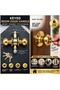 Lock with Knob, Yellow Room Type, with Key - 2