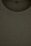 Plus Size Black-Khaki 2-Pack Regular Fit Waffle Sweatshirt Tmnaw27Ao00010 - 11