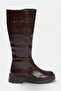 Dark Brown Women's Boots Takaw27Cz00010 - 4