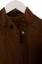Brown Oversize Suede Jacket Coat Twoaw27Mo00018 - 9