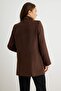 Brown Fitted Coat Twoaw27Kb00036 - 5