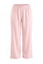 Pink Leopard Patterned Jacquard Satin Woven Pajama Set Thmaw27Pt00194 - 4