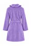 Lilac Frilly Pocketed Wellsoft Winter Knitted Dressing Gown Thmaw26Sb00005 - 3