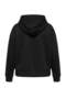 Siyah Regular/Normal Kalıp Kapüşonlu Kalın içi Polarlı Örme Sweatshirt TBBAW27AO00001 - 9