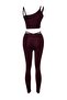 Bordo Dalgıç/Scuba Kumaş Örme Spor Alt - Üst Takım THMAW27AU00002 - 8