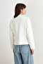 White Embroidered Woven Jacket Twoaw27Ce00050 - 5