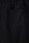 Plus Size Black Regular Cut Open Leg Sweatpants with Piping Detail Tmnaw27Aj00012 - 4
