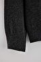 Wardrobe Essentials Antrasit V Yaka %100Yünlü Büyük Beden Triko Kazak TBBAW27AN00037 - 3
