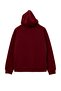 Mürdüm Kalın İçi Polarlı Slogan Baskılı Fermuarlı Kapüşonlu Örme Sweatshirt TWOAW27SW00199 - 3