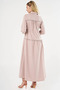 Powder Maxi Dress - Lace Detail - 5