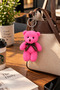 Plush Teddy Bear Keychain 12 cm White - 4