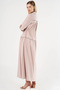 Powder Maxi Dress - Lace Detail - 2