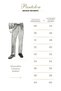 Men's White Non-Kneeling 360-Degree Stretching in All Directions S Slim Fit Diagonal Pattern Stretchable Trousers - 4