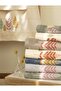 (Set of 6) Premium 3D Embroidered Bamboo Special Boxed 50X90Cm. Çeyizlik El Face Towel Set (70% Bamboo, 30% - 4