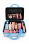 31*24*15 Large Internal Volume Cosmetic Suitcase Blue - 7