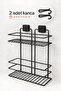 Lifetime Stainless Adhesive Bathroom Shelf, Bathroom Organizer, Bathroom Organizer, Shampoo Shelf