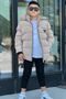 Boy's Detachable Hooded Suitici Nova Winter Coat Km4012 - 3