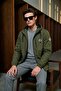 Men's Premium Comfort Lined Khaki Raincoat & Windbreaker - 4
