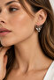 Heart Earrings with Mirror Plate Stainless Steel Earrings - 2
