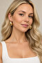 Water Drop Earrings Stainless Steel Earrings Gold - 2