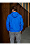 Men's Premium Comfort Lined S.Blue Raincoat & Windbreaker - 5