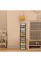 12 Pack Clear Stackable Shoe Organizers,Ventilated Storage Boxes for Bedroom and Office - 6